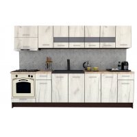 Bucatarie MARINA NEW 300 B Wenge / Decor K001